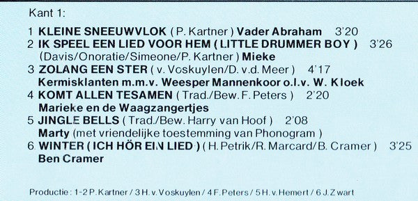 Various : Vader Abraham Kerst Show (LP, Comp)