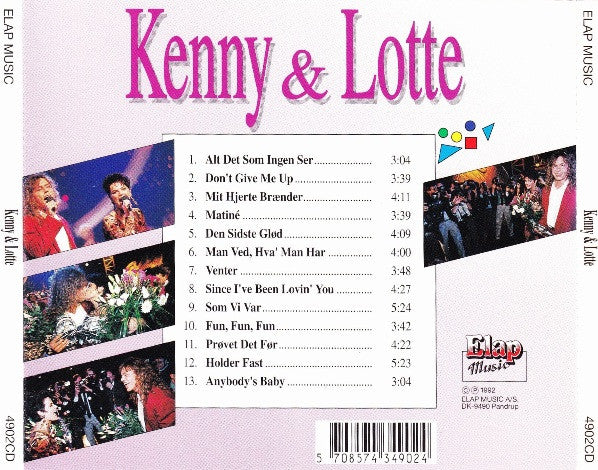 Kenny Lübcke & Lotte Nilsson : Alt Det Som Ingen Ser (CD, Album)