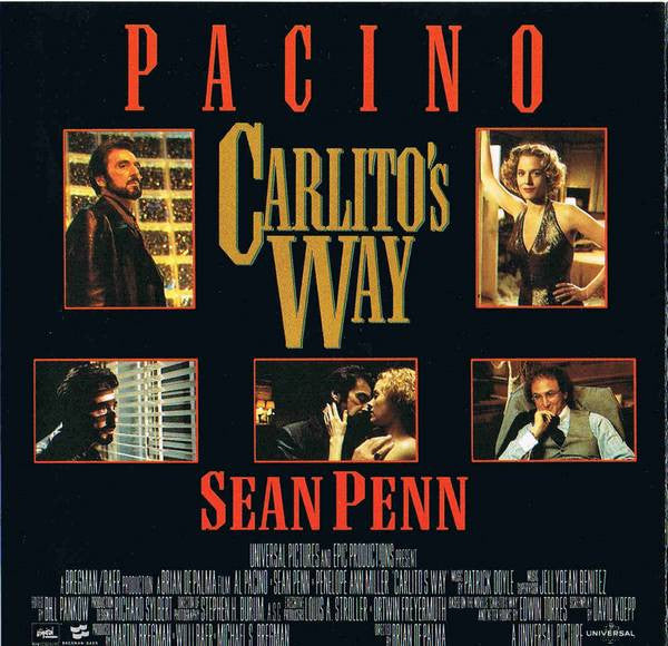 Patrick Doyle : Carlito's Way (Original Motion Picture Score) (CD, Album)