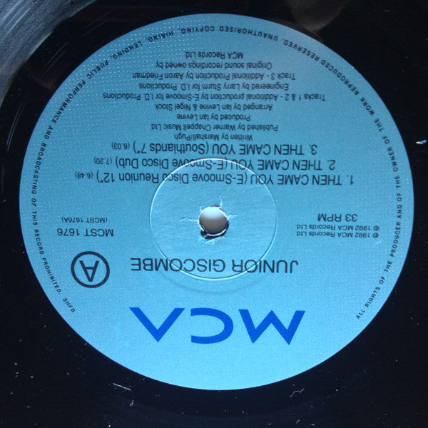Norman Giscombe Jr. : Then Came You (12")