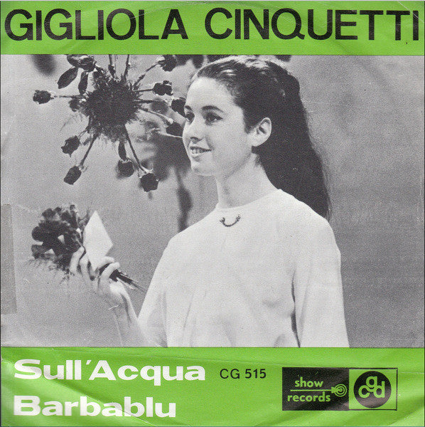 Gigliola Cinquetti : Sull' Acqua (7", Single)