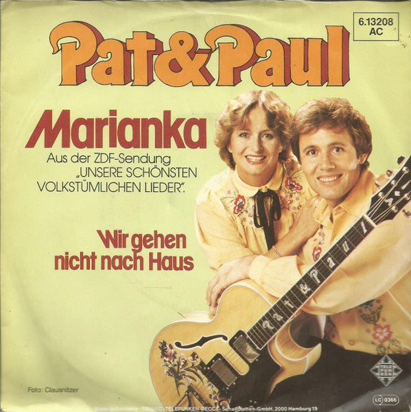Pat & Paul : Marianka (7", Single)