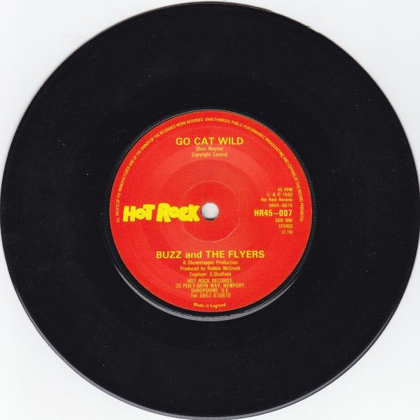 Buzz And The Flyers : Go Cat Wild (7", Single)