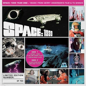 Barry Gray : Space: 1999 (7", EP, Ltd, Whi)