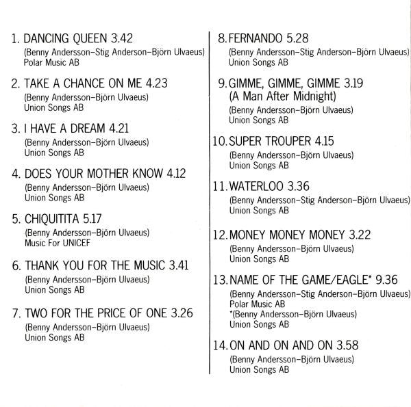 ABBA : Live (CD, Album)