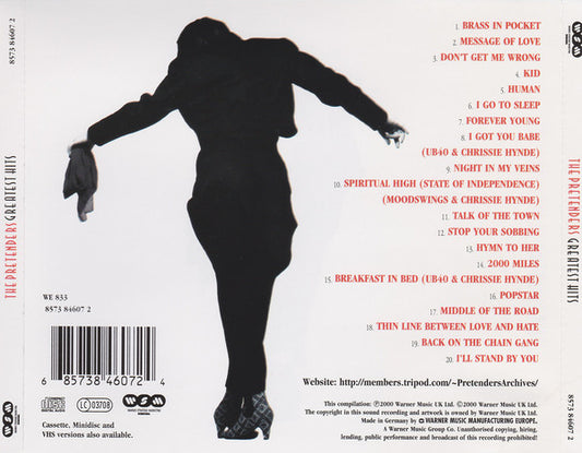 The Pretenders : Greatest Hits (CD, Album, Comp)