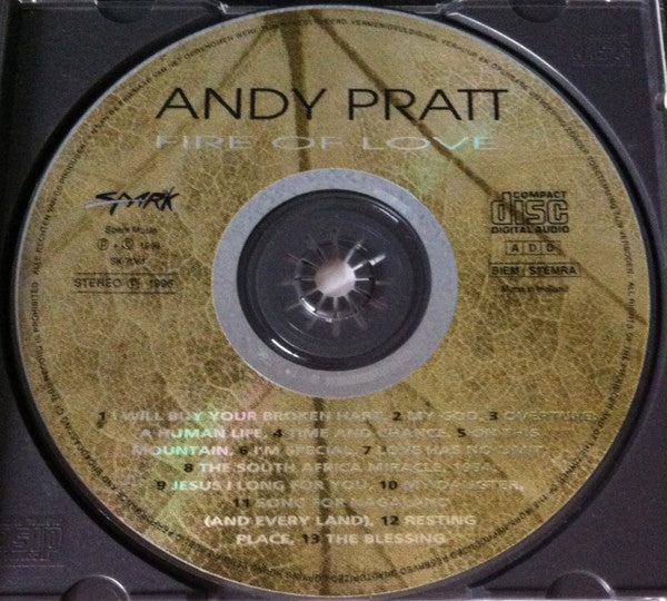 Andy Pratt : Fire Of Love (CD)