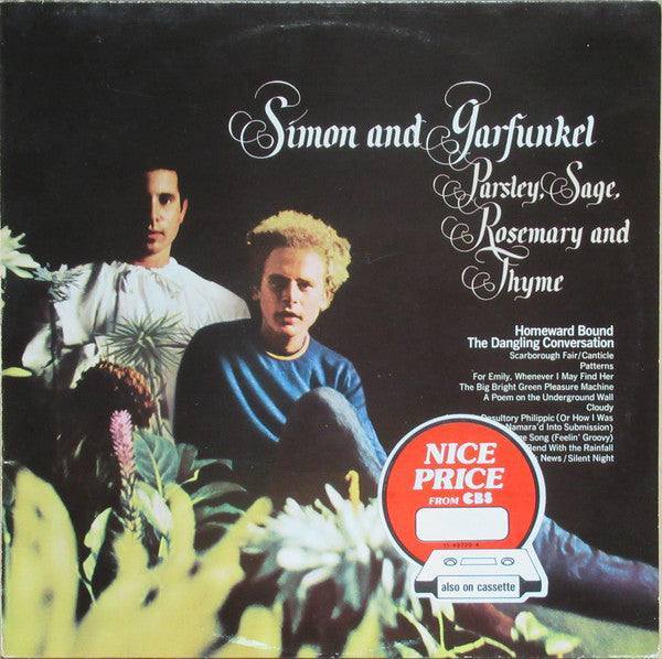 Simon & Garfunkel : Parsley, Sage, Rosemary And Thyme (LP, Album, RE)