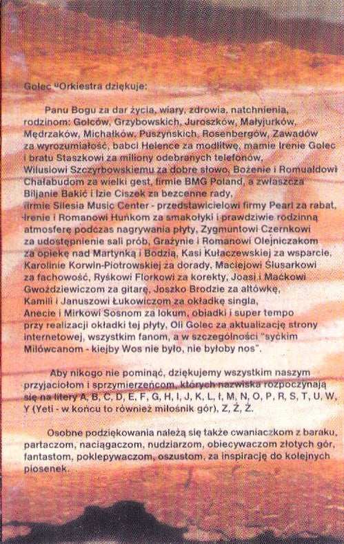 Golec uOrkiestra : 2 (Cass, Album)