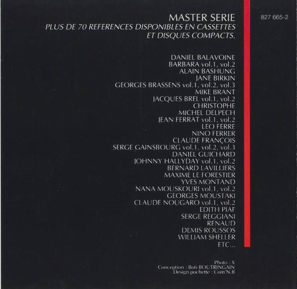 Georges Moustaki : Georges Moustaki (CD, Comp, RE)