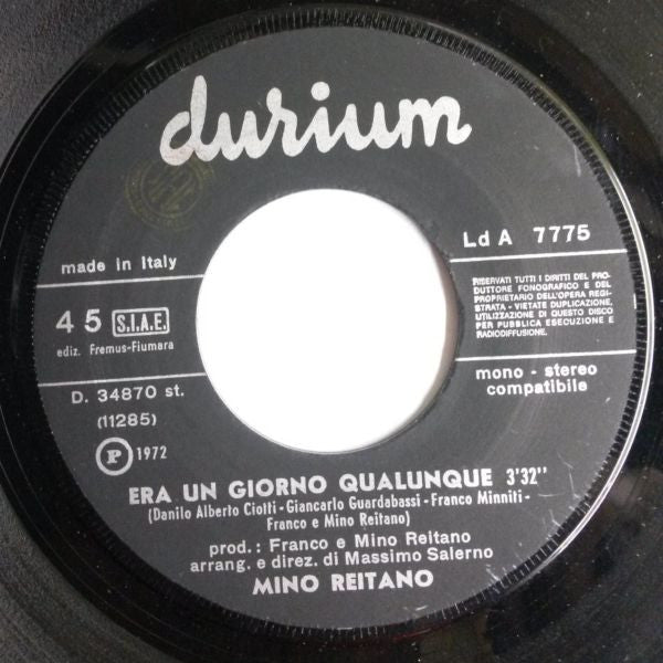 Mino Reitano : L'Amore È Un Aquilone (7")