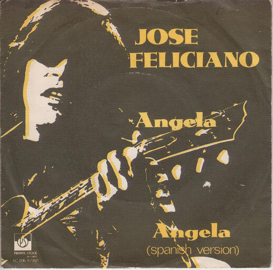 José Feliciano : Angela (7", Single)