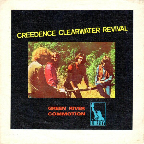 Creedence Clearwater Revival : Green River / Commotion (7", Single)