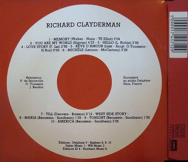 Richard Clayderman : Mini Best (CD, Comp)