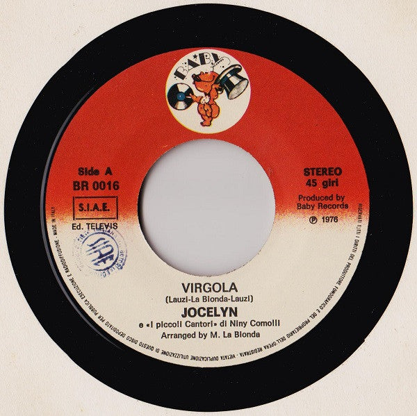 Jocelyn : Virgola (7")