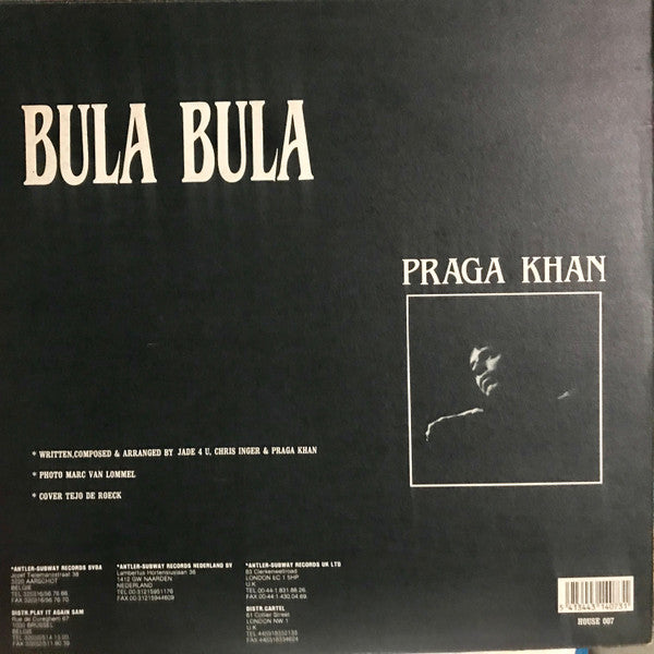 Praga Khan : Bula Bula (12")