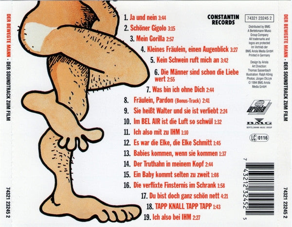 Palast Orchester Mit Seinem Sänger Max Raabe, Torsten Breuer : Der Bewegte Mann - Der Soundtrack Zum Film (CD, Album, Comp)