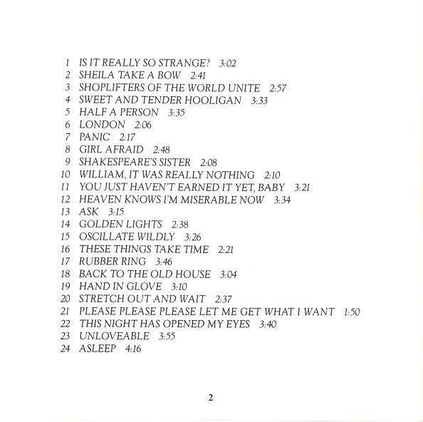 The Smiths : Louder Than Bombs (CD, Comp, RP)