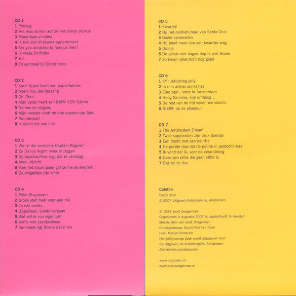 Joost Zwagerman : Leest Gimmick! (7xCD, Dig)