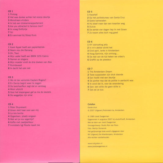 Joost Zwagerman : Leest Gimmick! (7xCD, Dig)