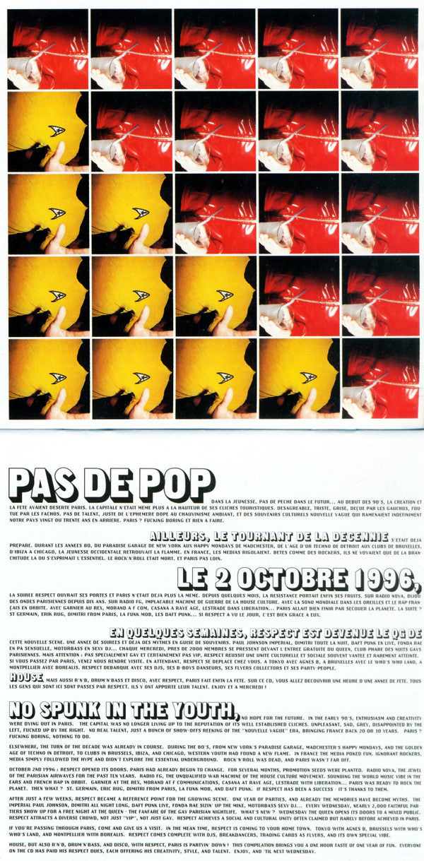 Various : Paris Is Sleeping - Respect Is Burning (CD, Comp)