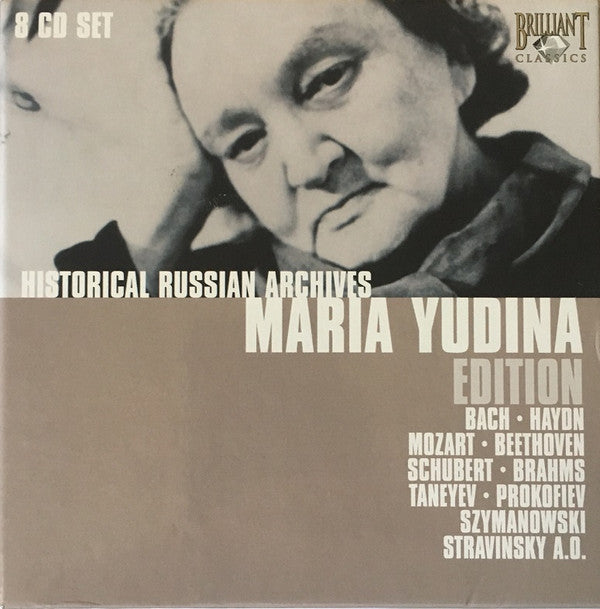 Maria Yudina : Maria Yudina Edition (8xCD, Comp, Mono + Box)