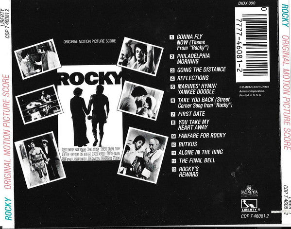 Bill Conti : Rocky (Original Motion Picture Score) (CD, Album, RE)