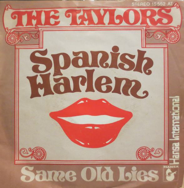 The Taylors : Spanish Harlem (7", Single)