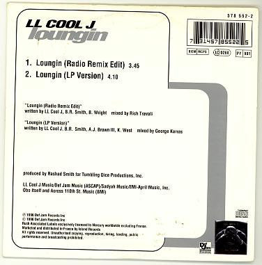 LL Cool J : Loungin (CD, Single)