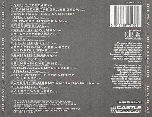 The Move : The Collection (CD, Comp, Dlx, GOL)