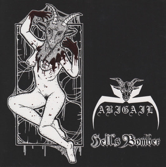 Abigail (3) / Hell's Bomber : Alcohol, Sluts & Satan 'Til Death (7", EP, Ltd, Red)