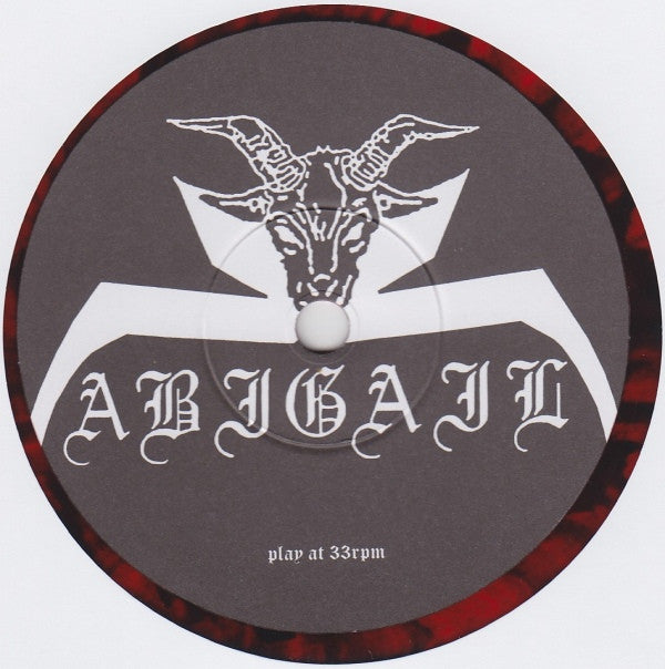 Abigail (3) / Hell's Bomber : Alcohol, Sluts & Satan 'Til Death (7", EP, Ltd, Red)