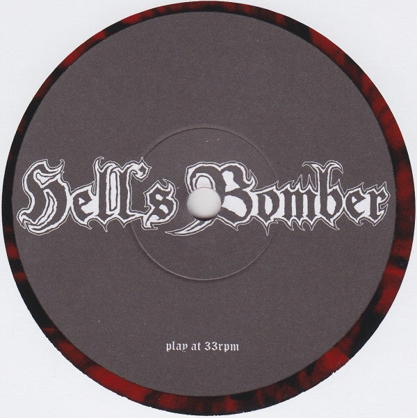 Abigail (3) / Hell's Bomber : Alcohol, Sluts & Satan 'Til Death (7", EP, Ltd, Red)