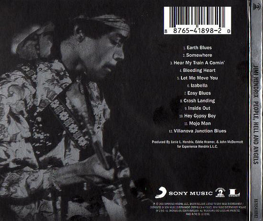 Jimi Hendrix : People, Hell And Angels (CD, Album, Dig)