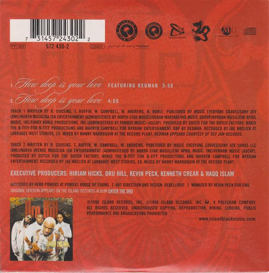 Dru Hill : How Deep Is Your Love (CD, Single)