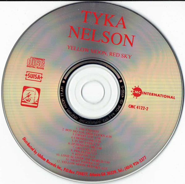 Tyka Nelson : Yellow Moon, Red Sky (CD, Album)