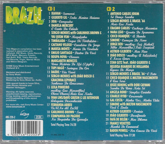 Various : Brazil (41 All-Time Brazilian Hits) (2xCD, Comp)