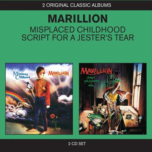 Marillion : Misplaced Childhood / Script For A Jester's Tear  (2xCD, Album, Comp, RM)