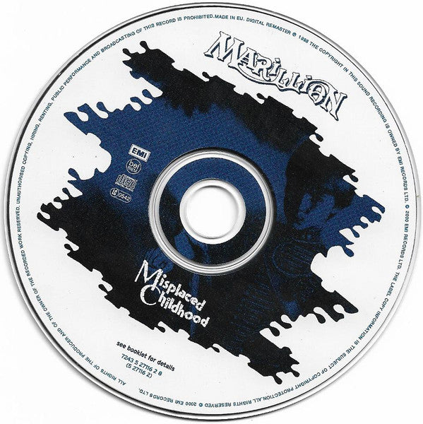 Marillion : Misplaced Childhood / Script For A Jester's Tear  (2xCD, Album, Comp, RM)
