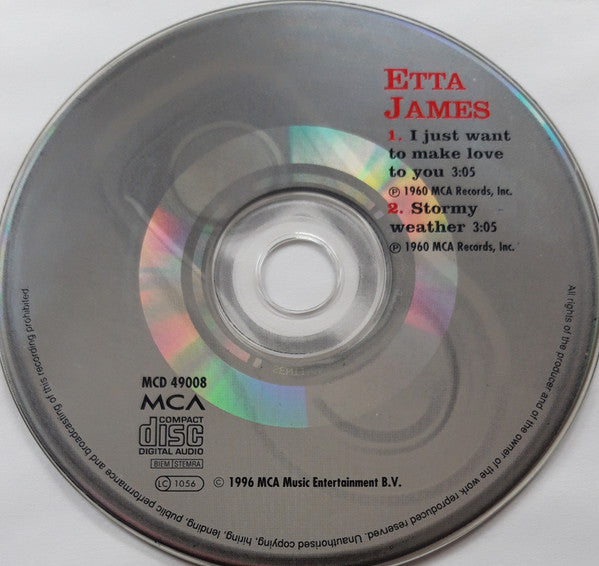 Etta James : I Just Want To Make Love To You (CD, Single, Car)
