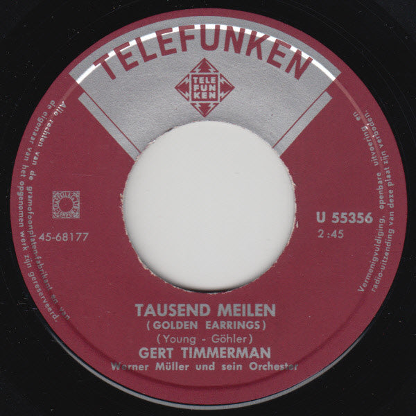 Gert Timmerman : Blume Von Tahiti (7", Single)
