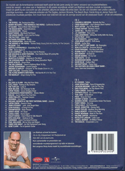 Various : Leo Blokhuis Presenteert The Sound Of The Westcoast 1965-1979 (4xCD, Comp)