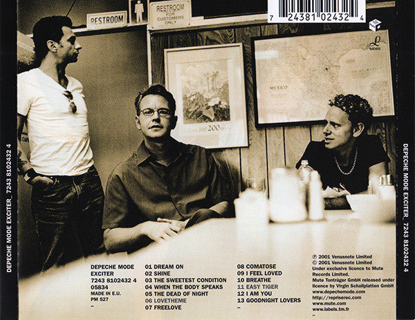 Depeche Mode : Exciter (CD, Album)