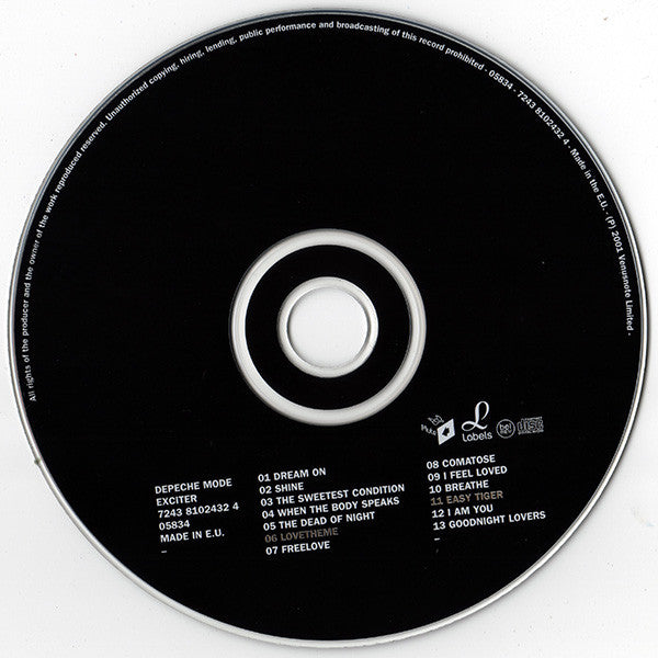Depeche Mode : Exciter (CD, Album)