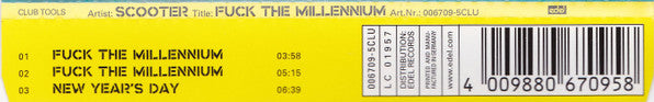 Scooter : Fuck The Millennium (CD, Maxi, Ltd)