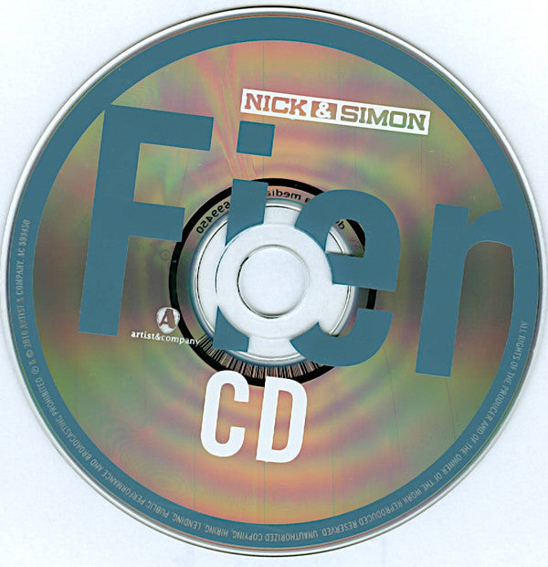 Nick & Simon : Fier (CD, Album, Enh)