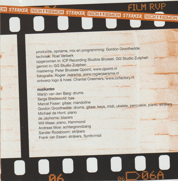 Nick & Simon : Sterker (CD, Album)