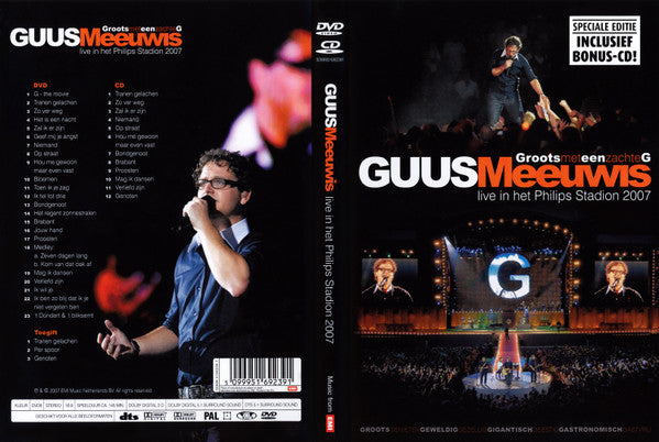Guus Meeuwis : Groots Met Een Zachte G - Live In Het Philips Stadion 2007 (CD, Album + DVD, Album)