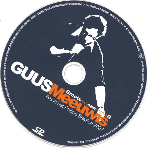 Guus Meeuwis : Groots Met Een Zachte G - Live In Het Philips Stadion 2007 (CD, Album + DVD, Album)