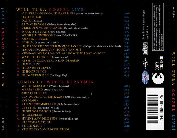 Will Tura : Gospel Live ! (2xCD, Album, Copy Prot., Ltd)